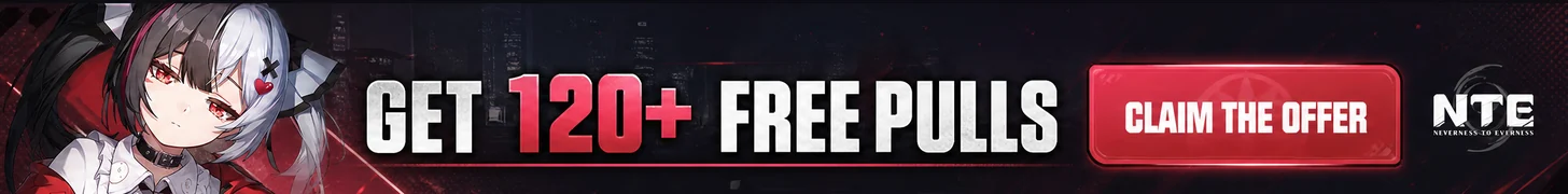 NTE Lacrimo promotional banner