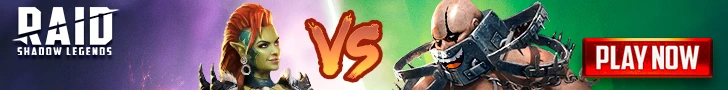 RAID: Shadow Legends promotional banner featuring Yura