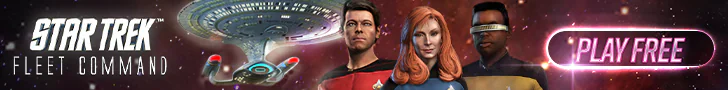 Star Trek Fleet Command featuring iconic Star Trek characters
